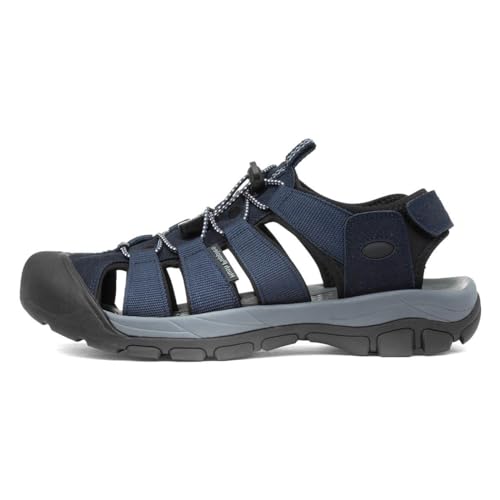 Hush Puppies Herren Peru Sandal Sportsandale, Navy, 39.5 EU von Hush Puppies