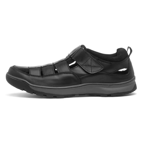 Hush Puppies Herren Rucker Fisherman, Schwarz, 43 EU von Hush Puppies