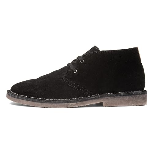 Hush Puppies Herren Samuel Chukka-Stiefel, Schwarz, 43 EU von Hush Puppies