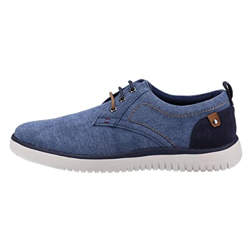 Hush Puppies Herren Sandy Lace Up Sneaker, Navy, 39.5 EU von Hush Puppies