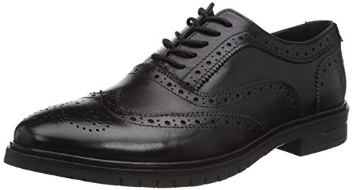 Hush Puppies Herren Santiago Oxford, Schwarz, 42 EU von Hush Puppies