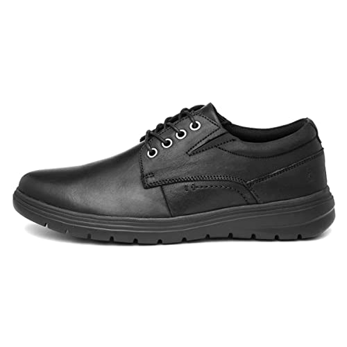 Hush Puppies Herren Triton Schnürschuh Oxford, Schwarz, 42 EU von Hush Puppies