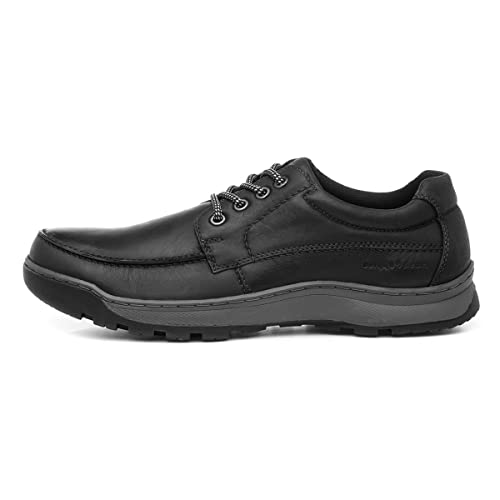 Hush Puppies Herren Tucker Derbys, Schwarz, 41 EU von Hush Puppies