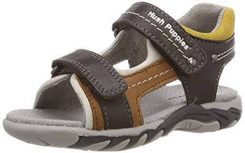 Hush Puppies Jungen Velo Sandalen, Braun (Marron Jaune 93), 32 EU von Hush Puppies