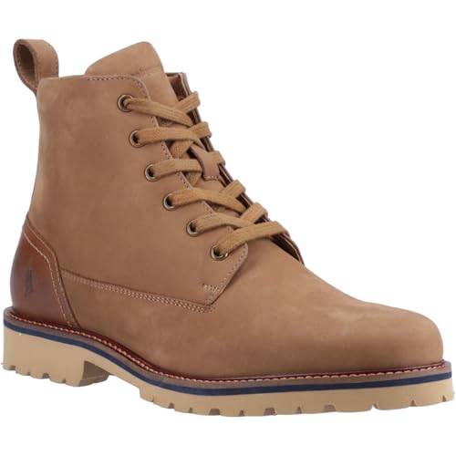 Hush Puppies Maguire Nubuck Herren Tan Stiefeletten, hautfarben, 41 EU von Hush Puppies