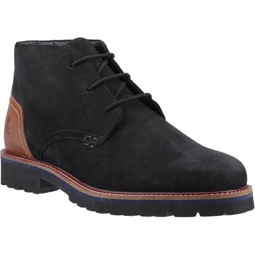 Hush Puppies Moore Nubuck Herren Stiefeletten Schwarz, Schwarz , 41 EU von Hush Puppies