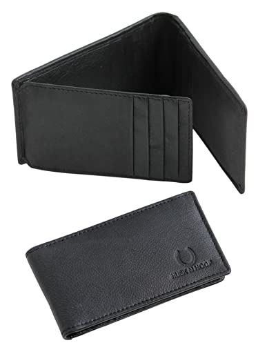 Husk N Hoof RFID Protected Leather Credit Card Holder Wallet for Man Women | Card Holder for Men Woman | Napa Black Husk N Hoof RFID Protected Leather Credit Card Holder Wallet for Man Women | Card Holder for Men Woman | Napa Black von Husk N Hoof