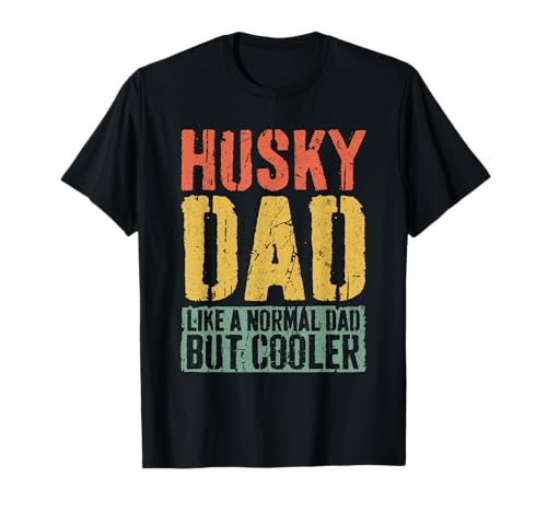 Husky Dad Shirt Herren Vatertag Husky Dad T-Shirt Husky Dad Shirt Herren Vatertag Husky Dad T-Shirt von Husky Dad Shirts