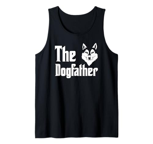 Herren Sibirischer Husky, Dogfather, Männer, Jungen, Hundebesitzer Tank Top Herren Sibirischer Husky, Dogfather, Männer, Jungen, Hundebesitzer Tank Top von Husky Dog Apparel