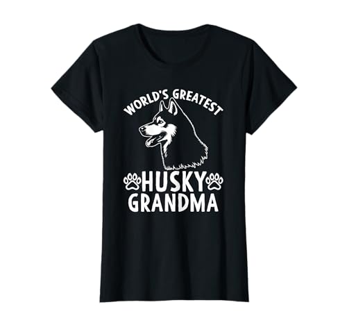 Die größte Husky-Oma-Hunde-Mama der Welt, lustige T-Shirt Die größte Husky-Oma-Hunde-Mama der Welt, lustige T-Shirt von Husky-Oma-Hund-Mama-Geschenke