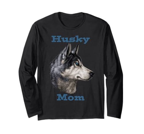 Husky Mama Langarmshirt Husky Mama Langarmshirt von Husky Stuff