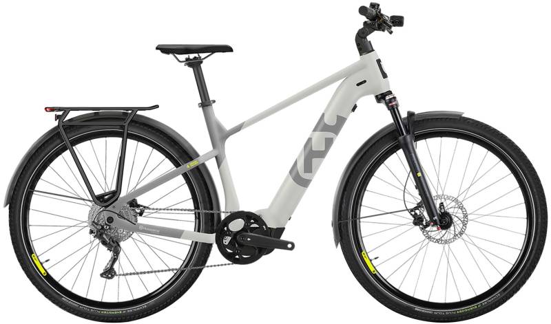 Husqvarna E-BICYCLES "E-Trekkingbike Grand Pather 4" 11 Gang Tektro RD-M550 Schaltwerk Kettenschaltung Mittelmotor 250 W 28 Zoll, Yamaha Motor, Scheibenbremsen, mit Straßenzulassung, Pedelec, Elektrofahrrad für Herren Husqvarna E-BICYCLES "E-Trekkingbike Grand Pather 4" 11 Gang Tektro RD-M550 Schaltwerk Kettenschaltung Mittelmotor 250 W 28 Zoll, Yamaha Motor, Scheibenbremsen, mit Straßenzulassung, Pedelec, Elektrofahrrad für Herren von Husqvarna E-Bicycles