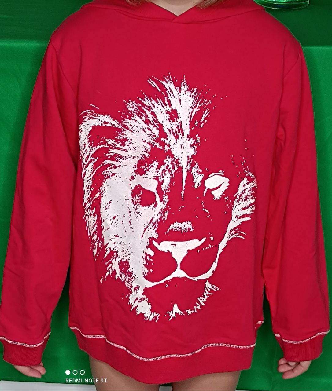 Hust and clair Sweater Pullover Löwe Junge rot von Hust and clair