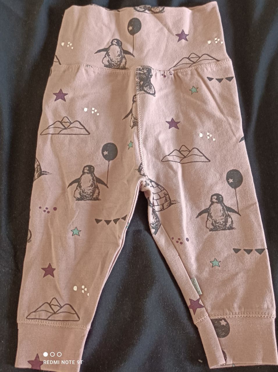 Hust and claire Leggings flieder Pinguine von Hust and claire
