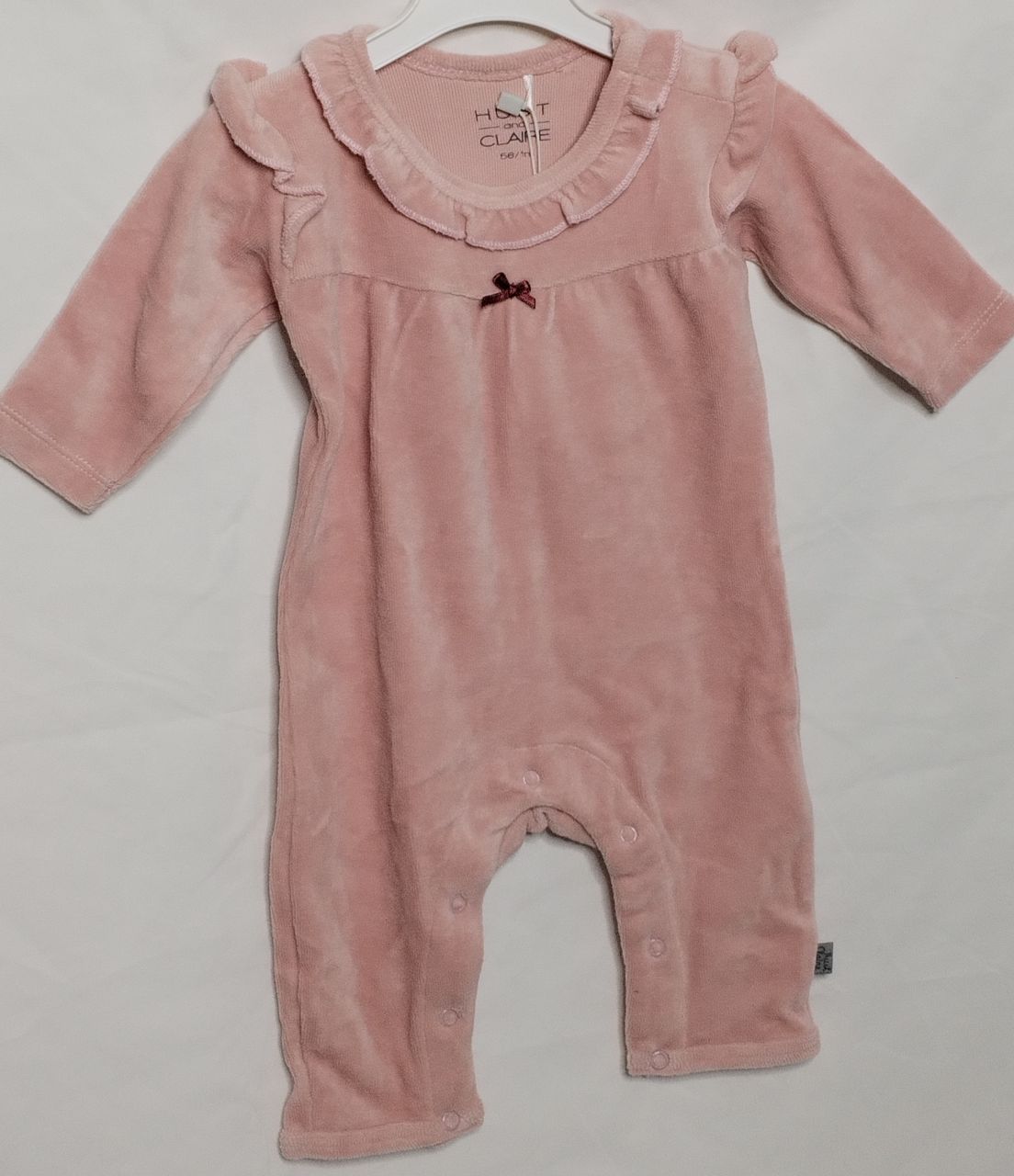Hust and claire overall Schlafanzug rosa weich samtig von Hust and claire