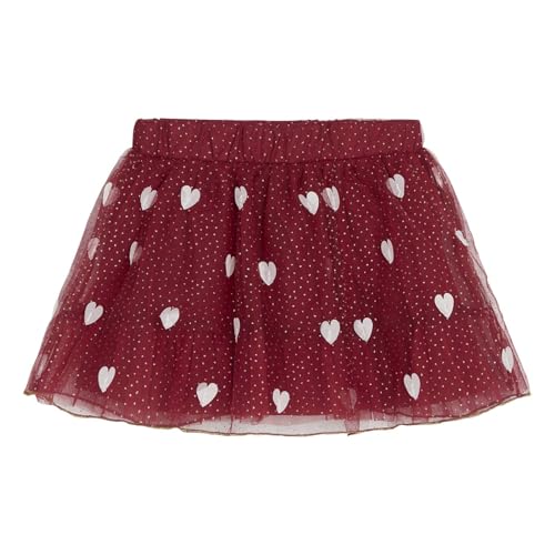 HUST & CLAIRE Baby Mädchen Langarm Kleid 44502 in rot, Kleidergröße:92, Farbe:rot von Hust & Claire