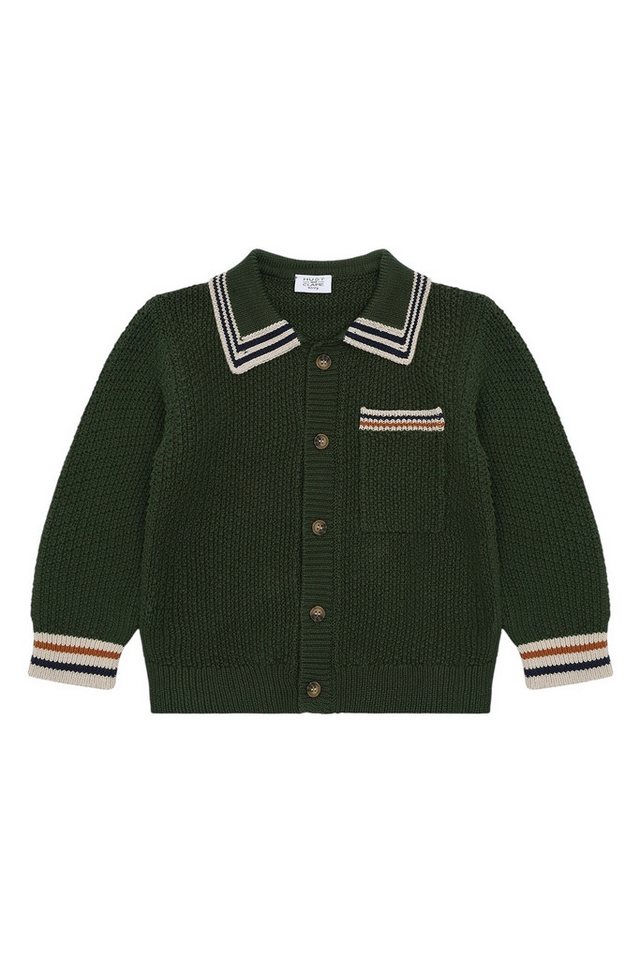 Hust & Claire Cardigan Pelle Polo Cardigan (1-tlg) Hust & Claire Jungen Strickjacke Pelle Polo Cardigan – Deep Ivy von Hust & Claire