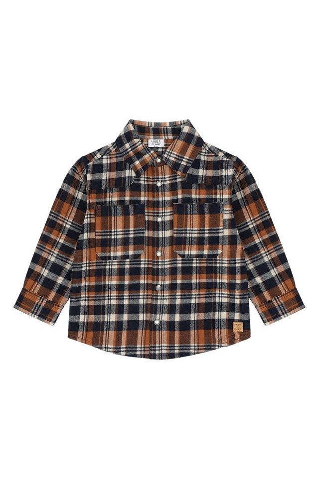 Hust & Claire Flanellhemd Ravn (1-tlg) Hust & Claire Jungen Flanellhemd Ravn – kariertes Langarmhemd von Hust & Claire