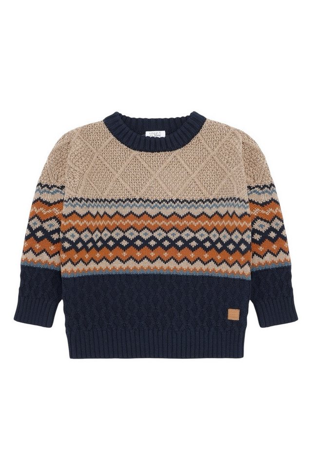 Hust & Claire Jacquardpullover Pelle (1-tlg) Hust & Claire Jungen Pelle - Strickpullover mit Norweger-Muster von Hust & Claire
