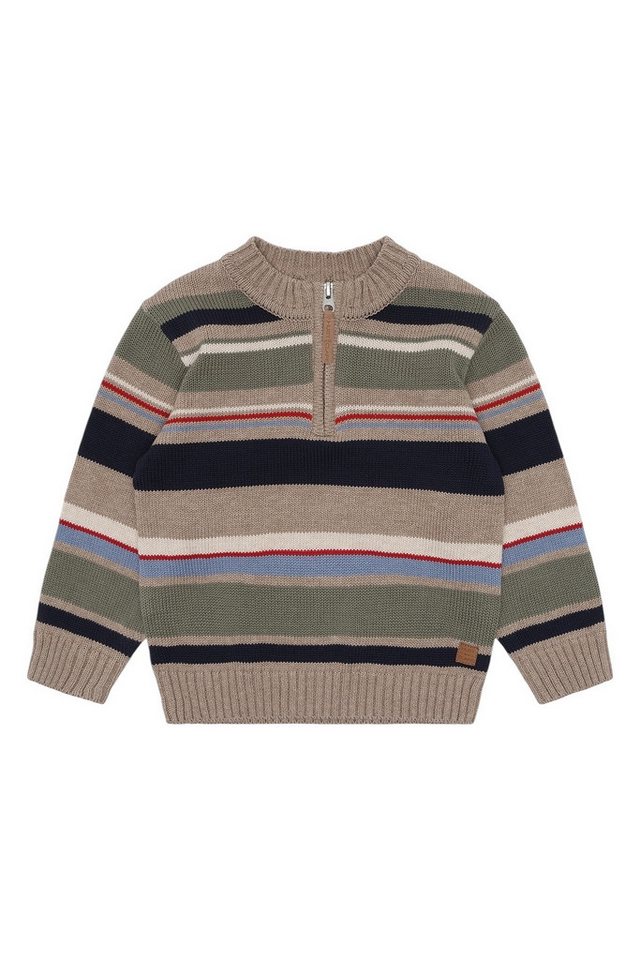 Hust & Claire Strickpullover Pelle KnitStripe (1-tlg) Hust & Claire Kinder Strickpullover „Pelle“ gestreifter Pullover von Hust & Claire
