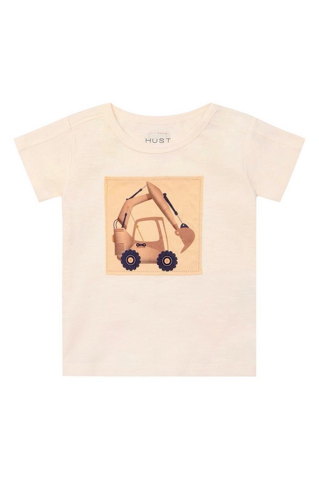 Hust & Claire T-Shirt August (1-tlg) Baby & Kinder T-Shirt “August” mit Bagger-Print von Hust & Claire