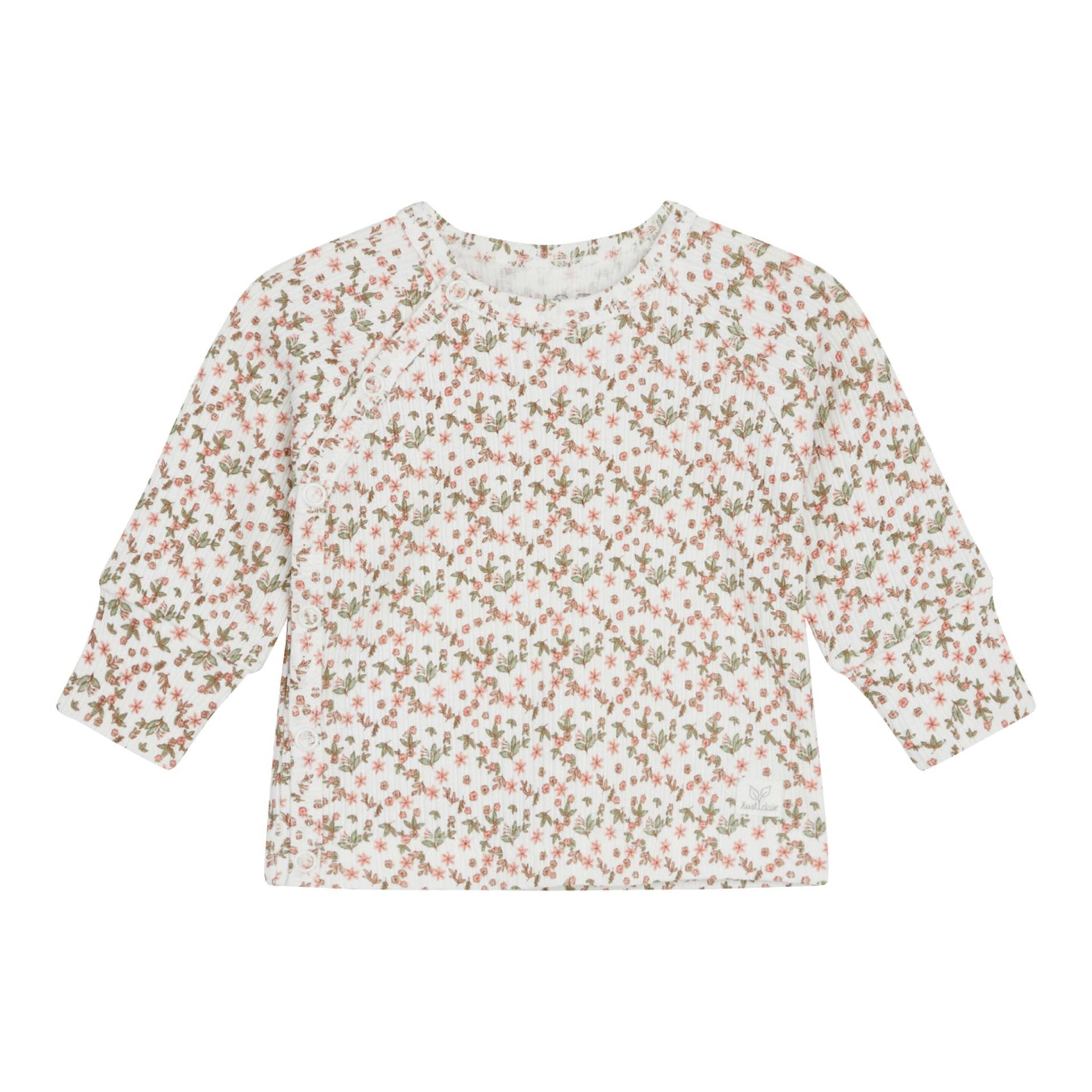 Hust&Claire Wickelshirt langarm Blumen Rippqualität von Hust&Claire