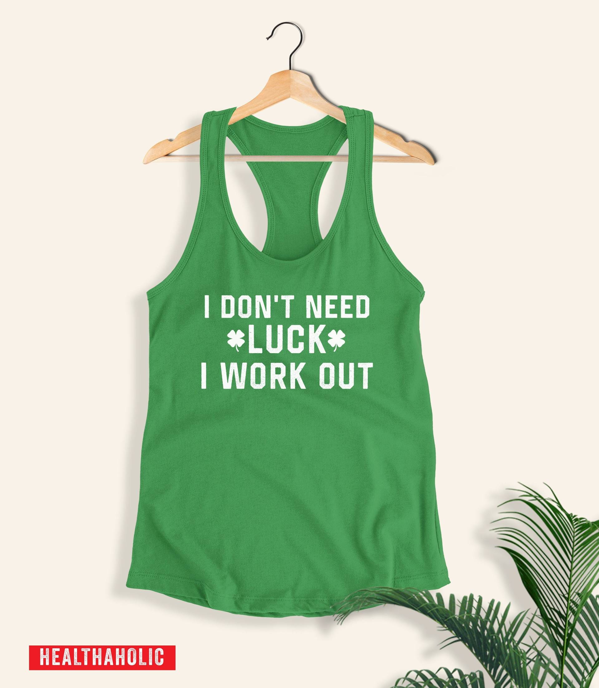 Workout Tank - St Patrick's Day Lustiges Fitnessstudio Für St. Patty's Urlaubs Geschenke Mug Fitness Outfit von HustleVogue