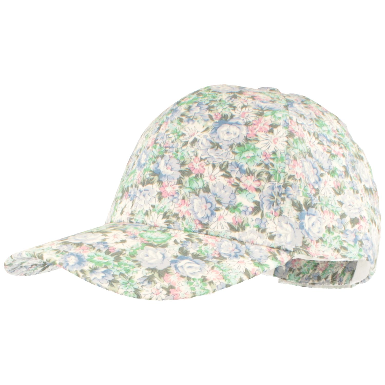 Damen Baseball-Cap mit kleinen Blumen Muster von Hut-Breiter von Hut-Breiter