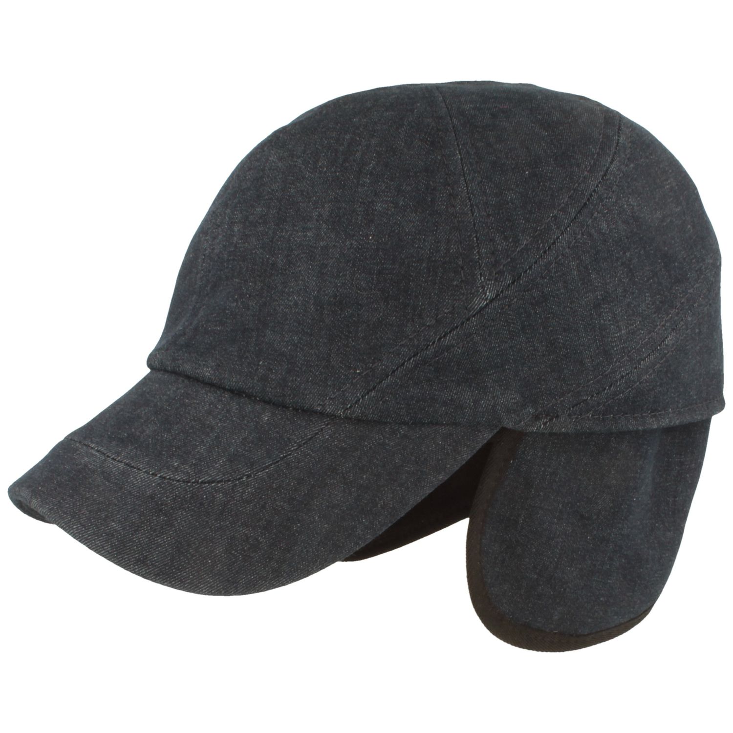 Denim Thermolite Baseball Cap mit Ohrenschutz von Hut-Breiter von Hut-Breiter