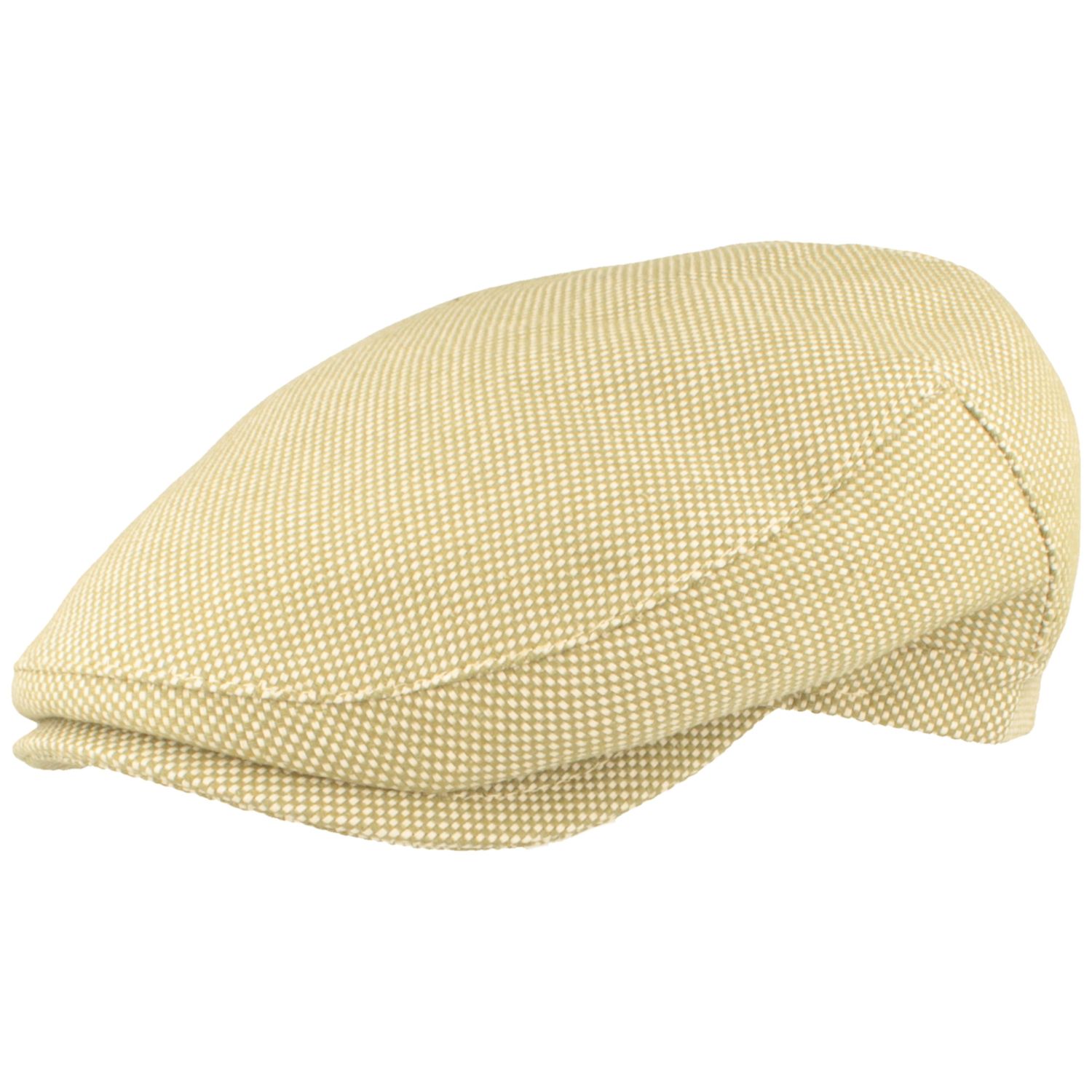 Flat Cap Strukturstoff reine Bio-Baumwolle von Hut Breiter von Hut-Breiter