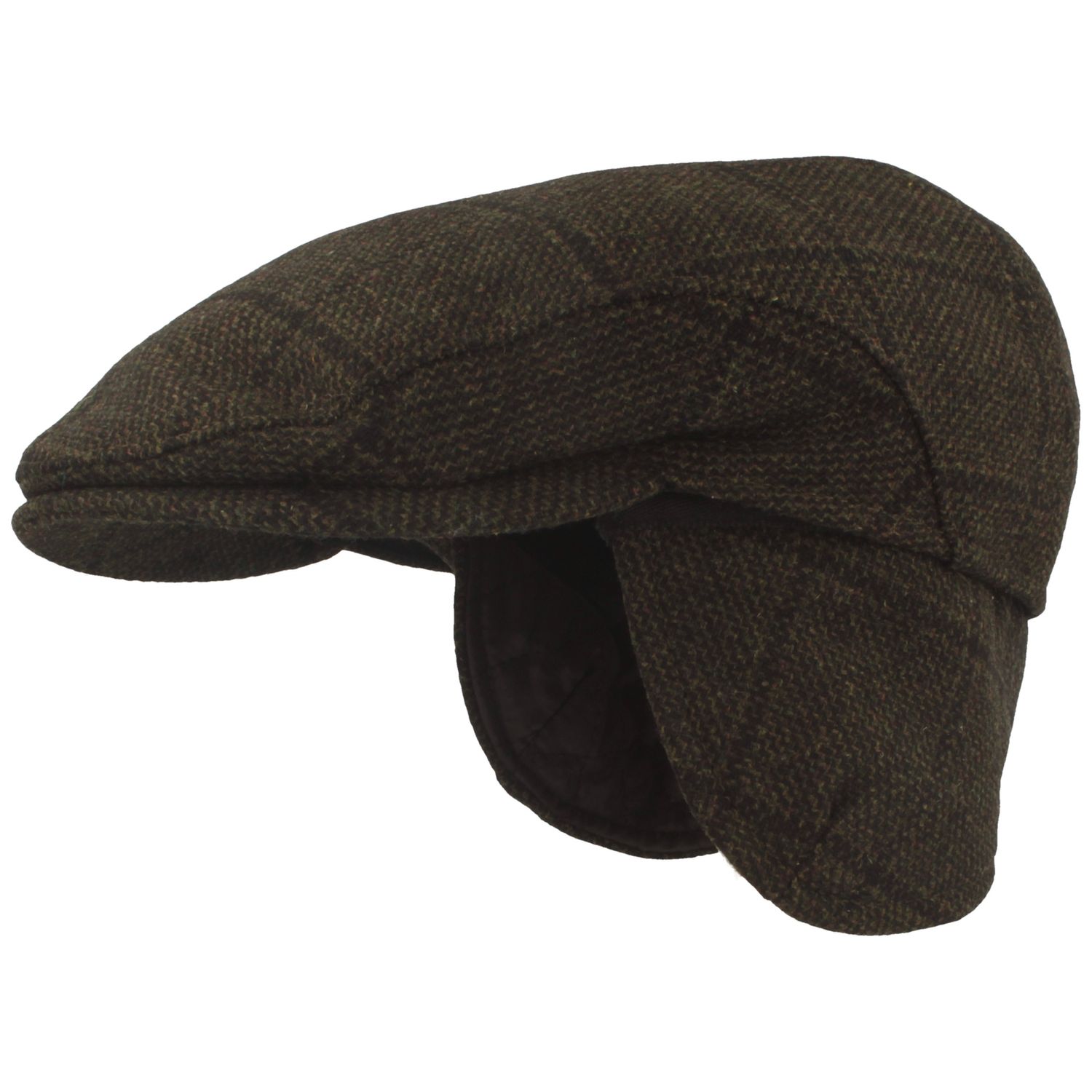 Flatcap aus reiner Wolle mit Ohrenklappen von Hut-Breiter von Hut-Breiter