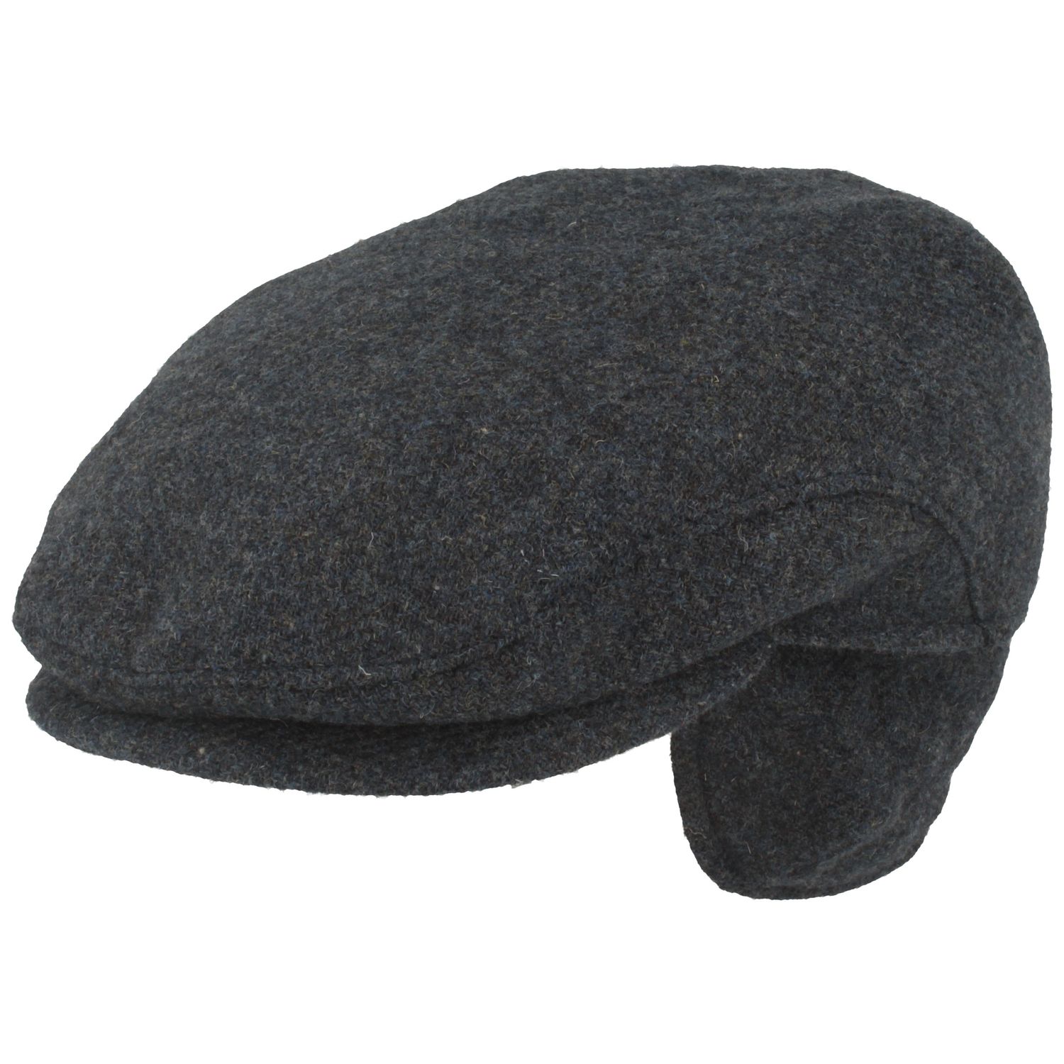 Flatcap aus reiner Wolle mit Ohrenklappen von Hut-Breiter von Hut-Breiter