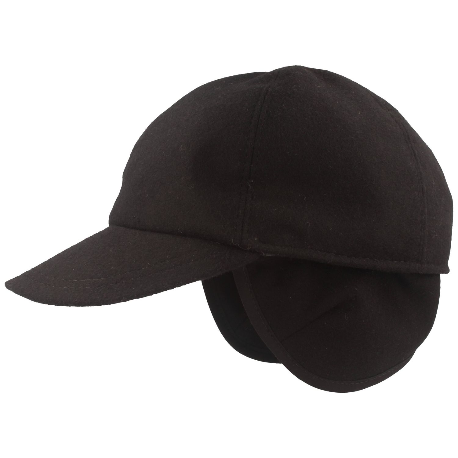 GoreTex 6-teilige Baseballcap mit Ohrenschutz  von Hut-Breiter von Hut-Breiter