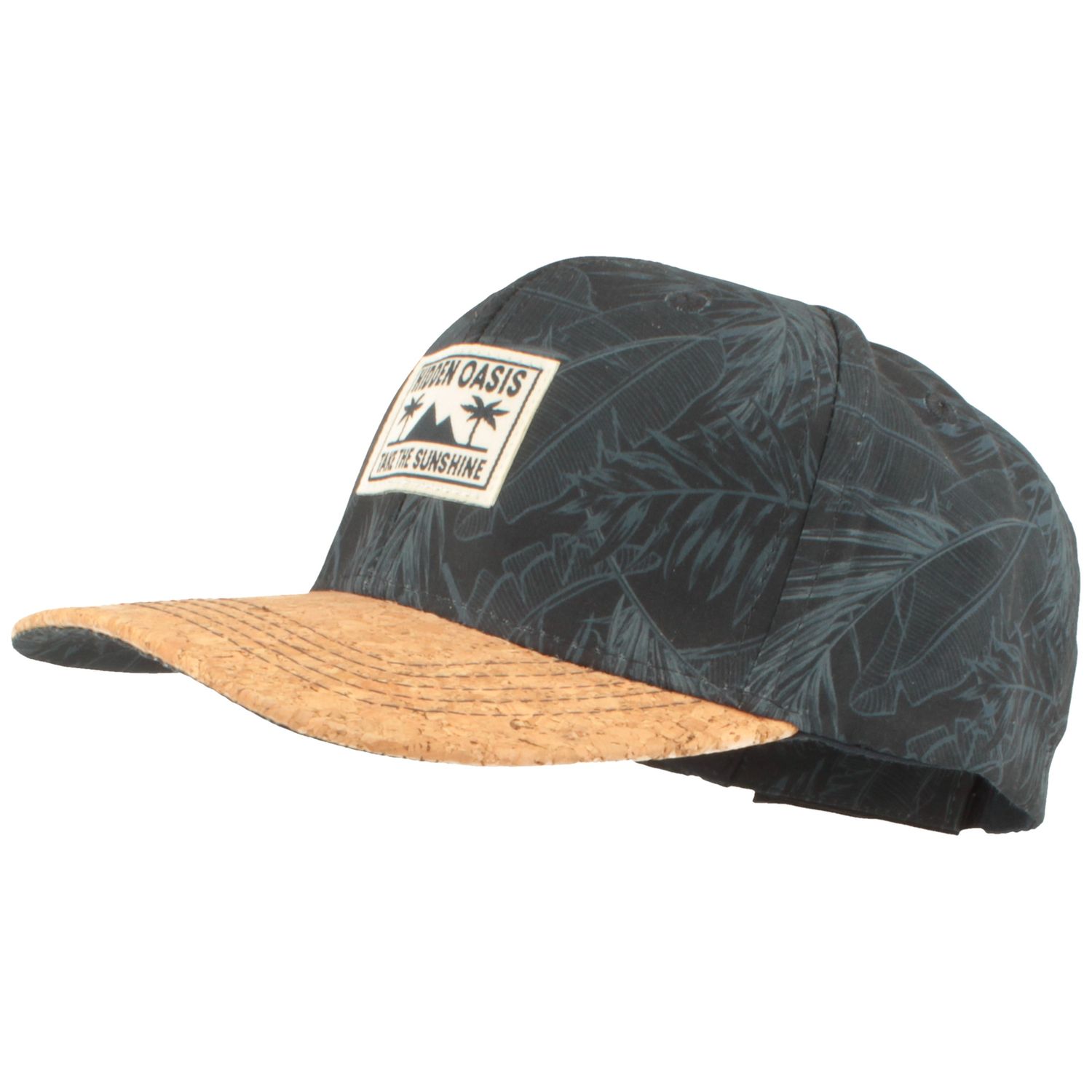 Kinder Palmenprint Baseball-Cap mit Korkschirm von Hut-Breiter von Hut-Breiter