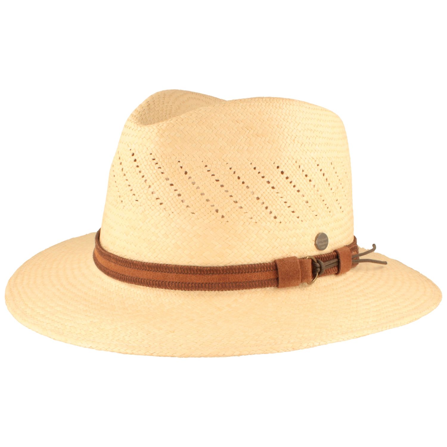 Panama Hut mit Lederband & Netzeinsatz von Hut-Breiter von Hut-Breiter