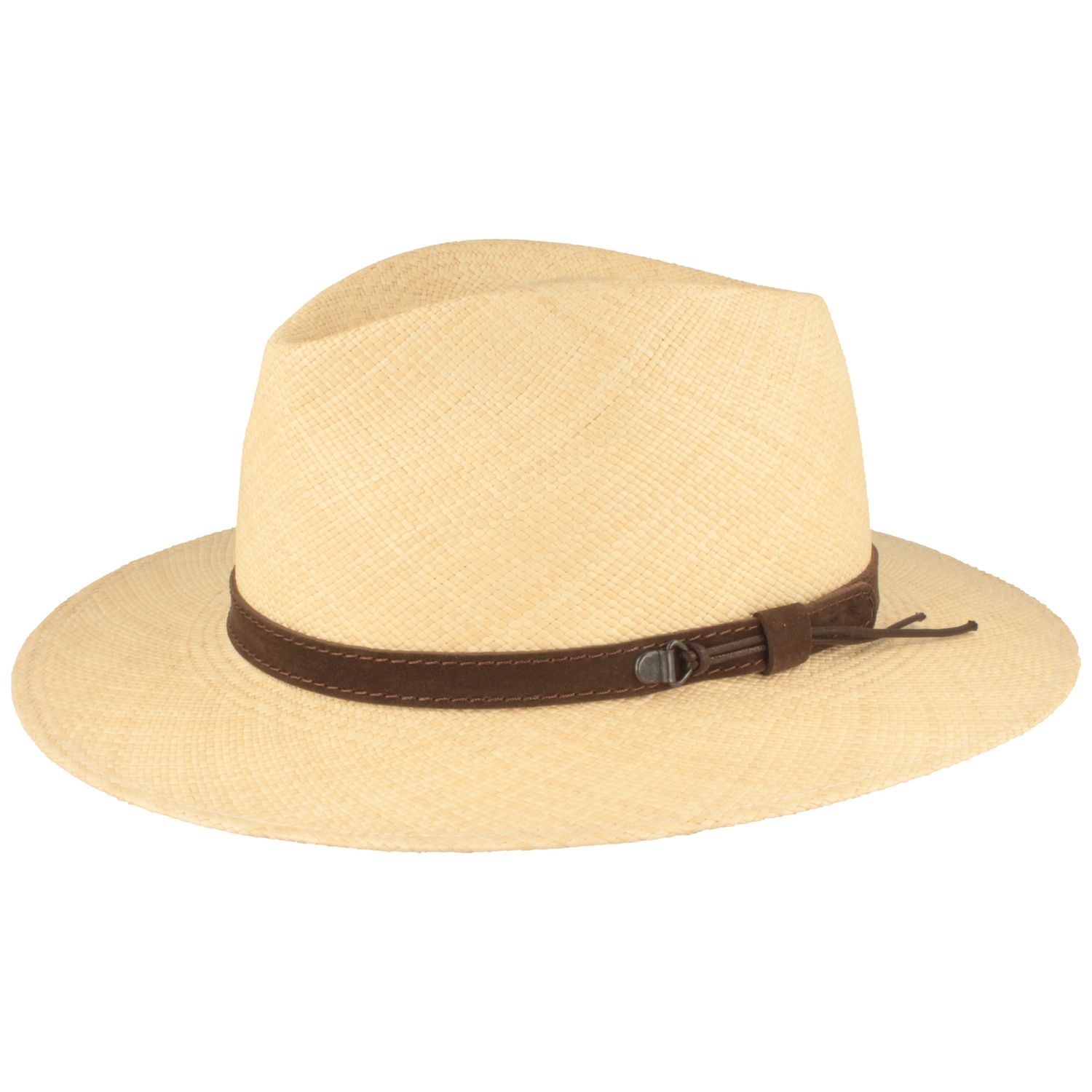 Panamahut Traveller Lederband & UV-Schutz 50 von Hut-Breiter von Hut-Breiter