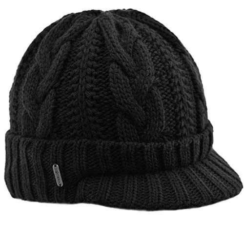 McBurn Schild Strickmütze schwarz Größe: One Size McBurn Schild Strickmütze schwarz Größe: One Size von Hut Mühlenbeck