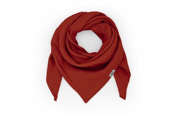 Hutch&Putch Musselin Halstuch - Schal - Tuch für Erwachsene (Damen und Herren) einfarbig aus 100% Bio-Baumwolle von Hutch&Putch