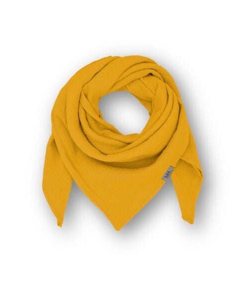 Hutch&Putch Musselin Halstuch - Schal - Tuch für Erwachsene (Damen und Herren) einfarbig aus 100% Bio-Baumwolle von Hutch&Putch