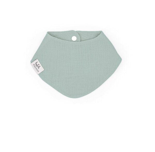 Hutch&Putch Musselin Lätzchen - Dreieckstuch mit Druckknopf für Baby (0-2 Jahre) aus 100% Bio-Baumwolle von Hutch&Putch