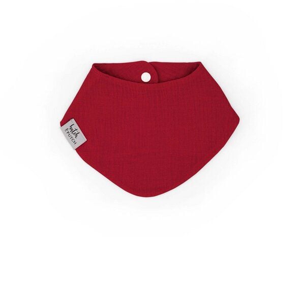 Hutch&Putch Musselin Lätzchen - Dreieckstuch mit Druckknopf für Baby (0-2 Jahre) aus 100% Bio-Baumwolle von Hutch&Putch