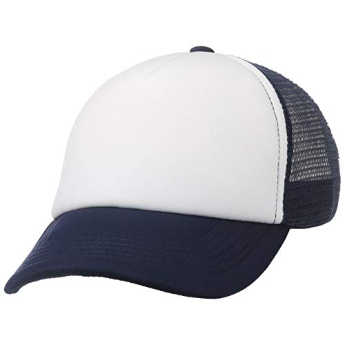 Hutshopping 70er Rapper Cap Truckercap Meshcap Kappe Mütze Basecap (One Size - blau) von sombreroshop
