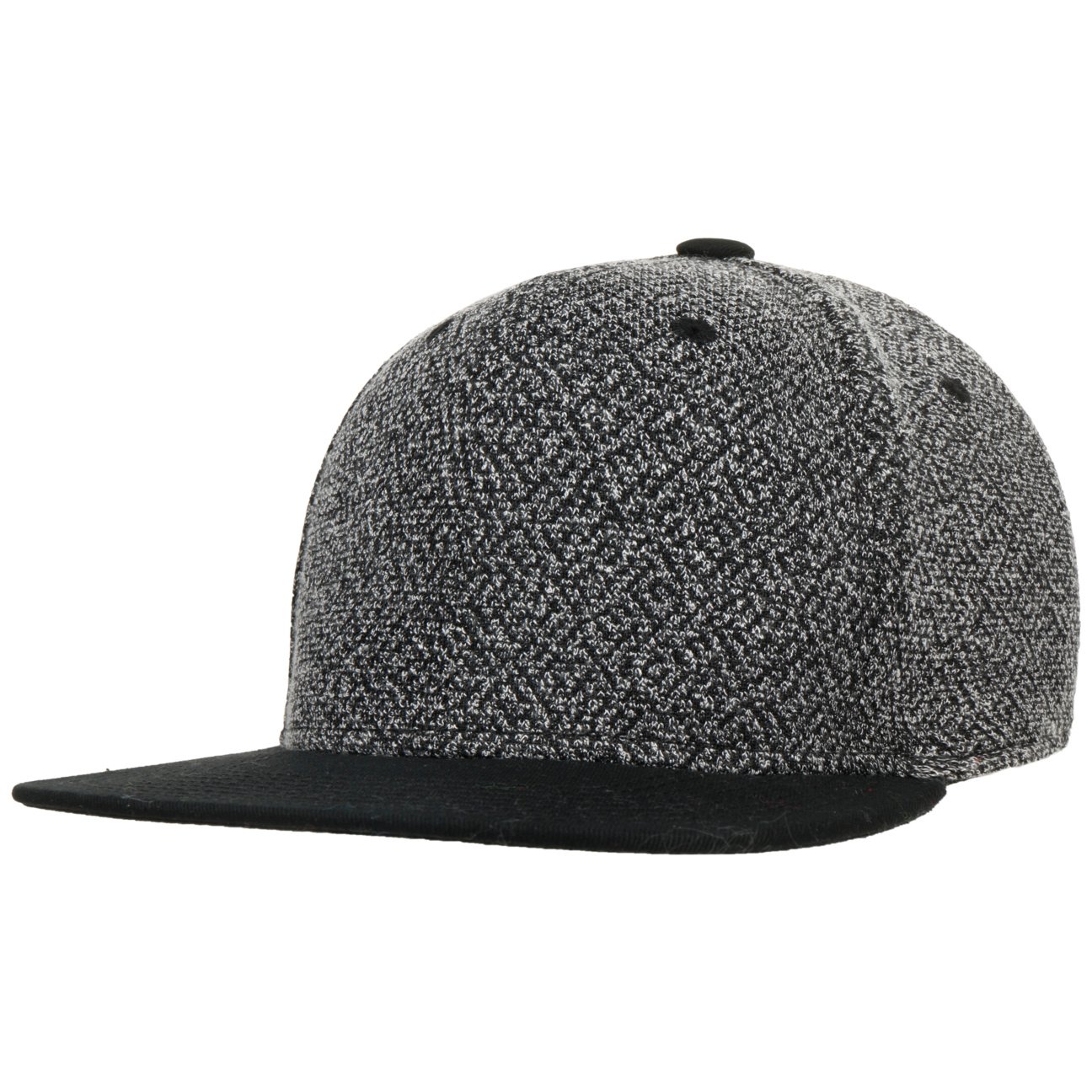 Melange Flat Brim Cap von Hutshopping