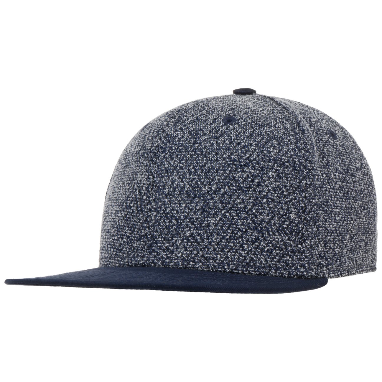 Melange Flat Brim Cap von Hutshopping