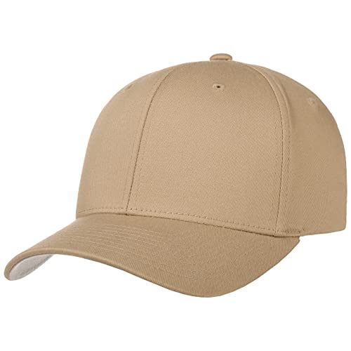 Hutshopping Spandex Flexfit Basecap Cap Fullcap (S/M (54-57) - beige) von Hutshopping
