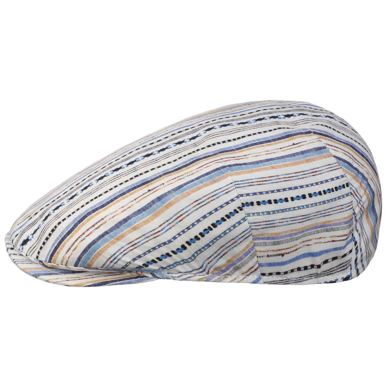 Trelico Colour Stripes Flatcap von Hutshopping