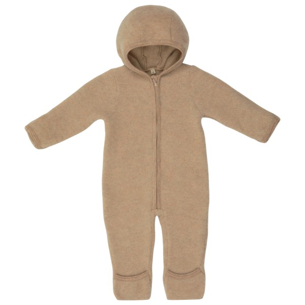 Huttelihut - Baby's Pram Suit Wool Fleece - Overall Gr 86 beige von Huttelihut
