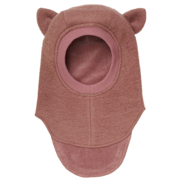 Huttelihut - Kid's Balaclava Cat Ears Wool - Sturmhaube Gr 52 cm - 2-4 Years braun von Huttelihut