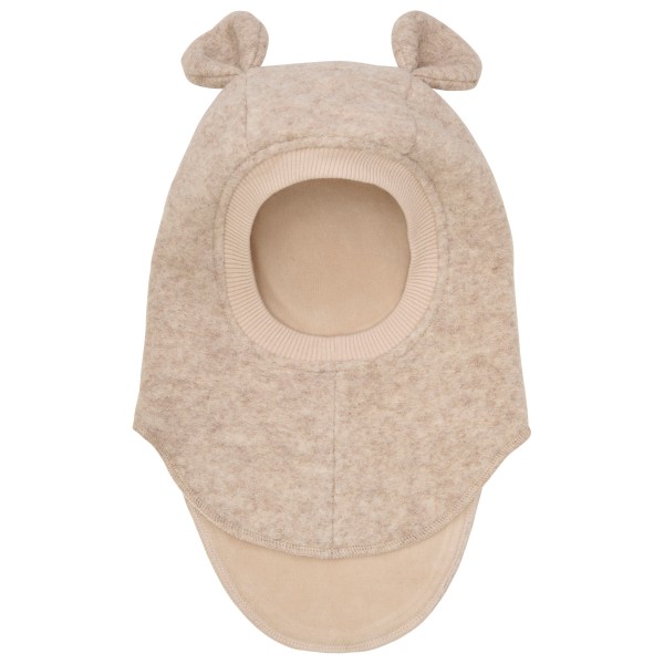 Huttelihut - Kid's Balaclava Ears Wool - Sturmhaube Gr 52 cm - 2-4 Years beige von Huttelihut