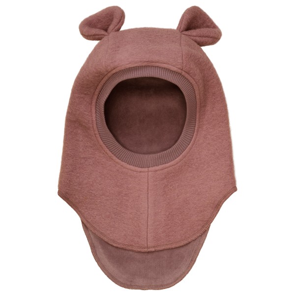 Huttelihut - Kid's Balaclava Ears Wool - Sturmhaube Gr 53 cm - 4-6 Years braun von Huttelihut